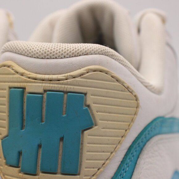 Nike Air Max 90 Undefeated Golf Shoe White Blue Fury Men's size 12 DS CJ7197-102 - Picture 10 of 12